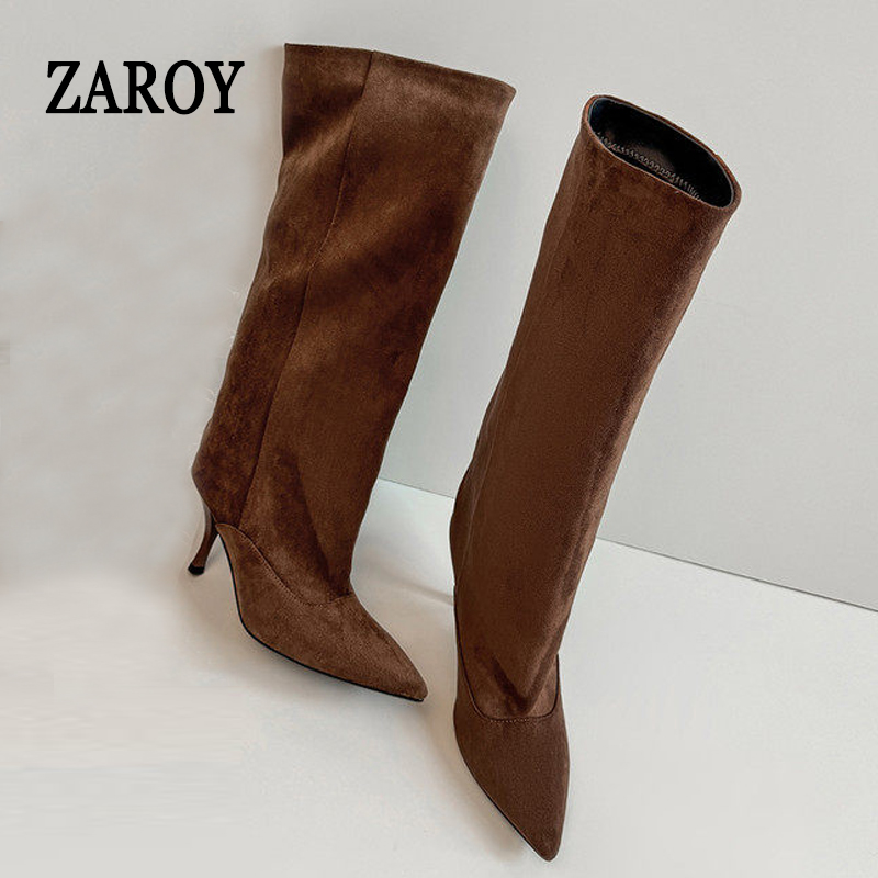 Waterproof Winter Boot - ZAROY Knee High Women Boots Winter