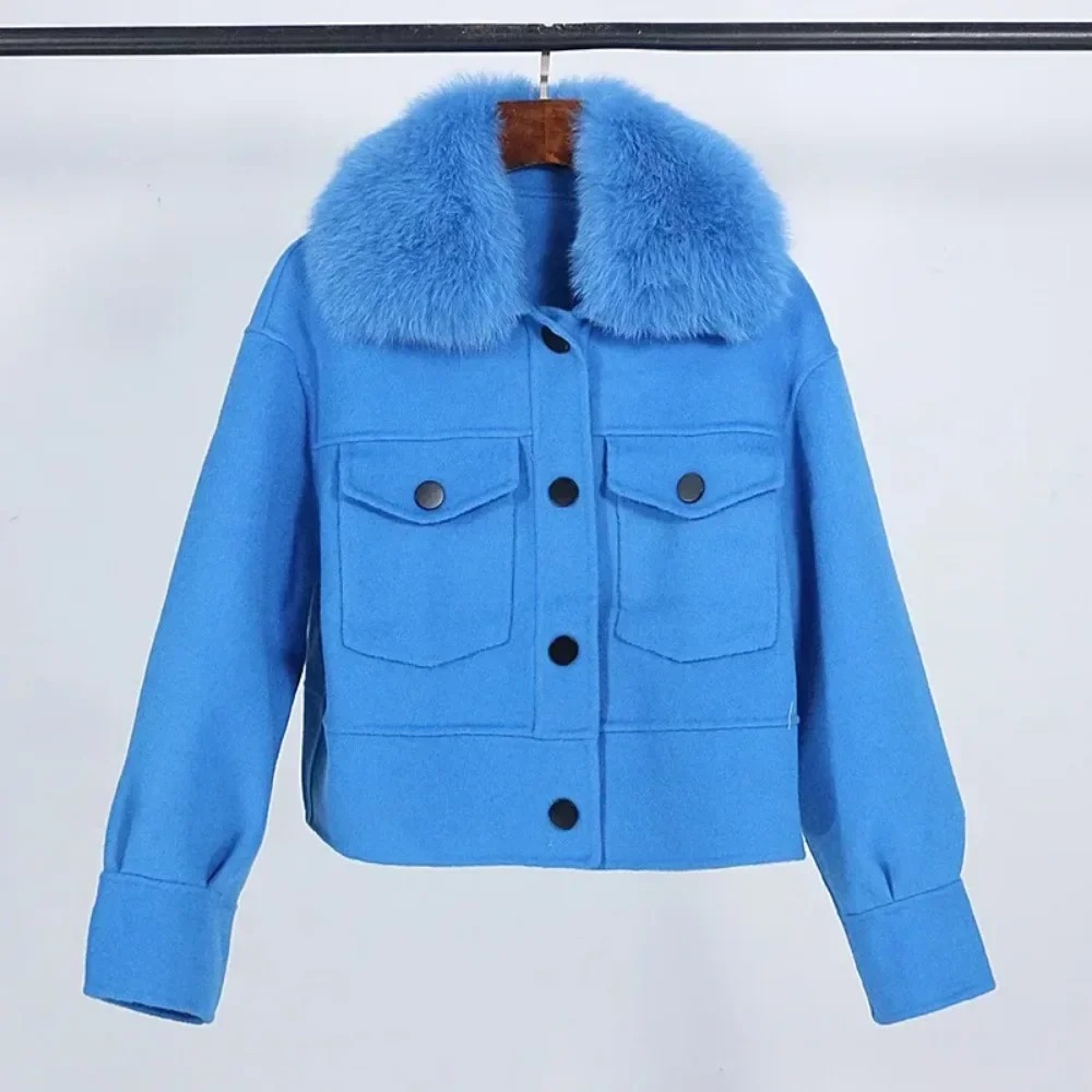 Wool Women Fur Coat New Autumn - đánh giá và giá Wool Coat Peacoat