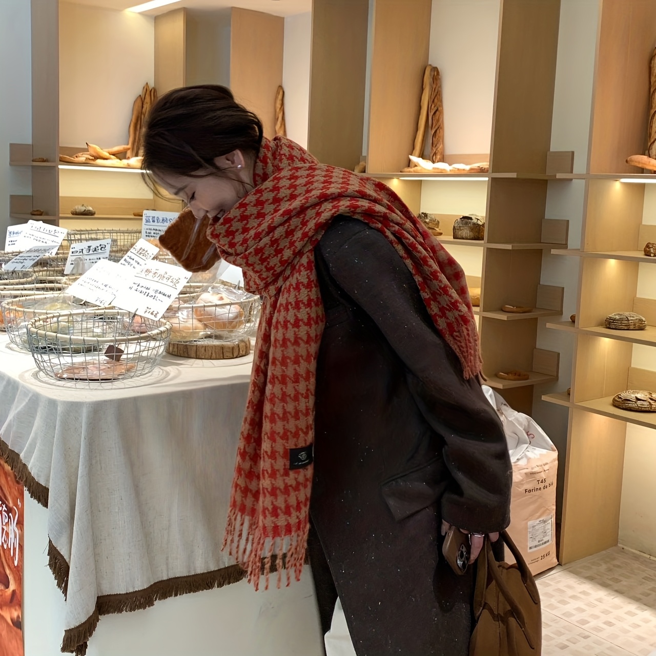 FANGSIGE Exquisite Hundred Tow - đánh giá và giá Wool Scarf Men