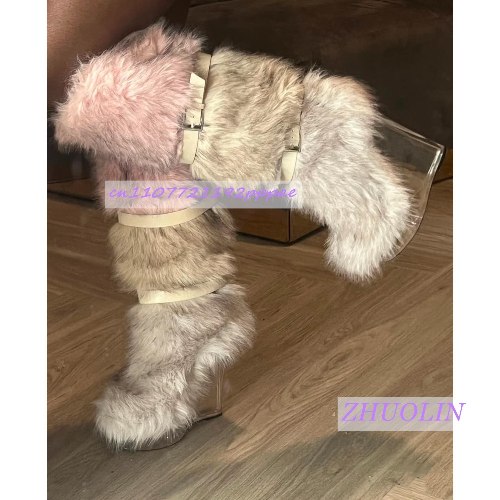 Winter Gradient Furry Transpar - đánh giá và giá Waterproof Winter Boot