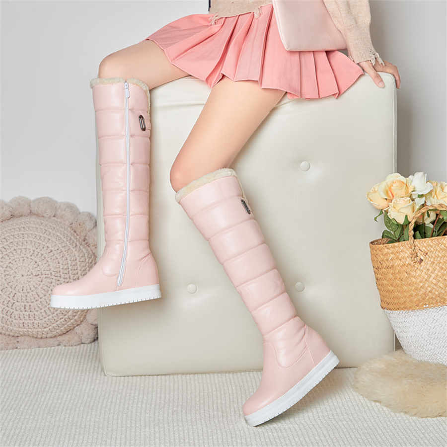 Winter Fur Knee-high Platform  - đánh giá và giá Waterproof Winter Boot