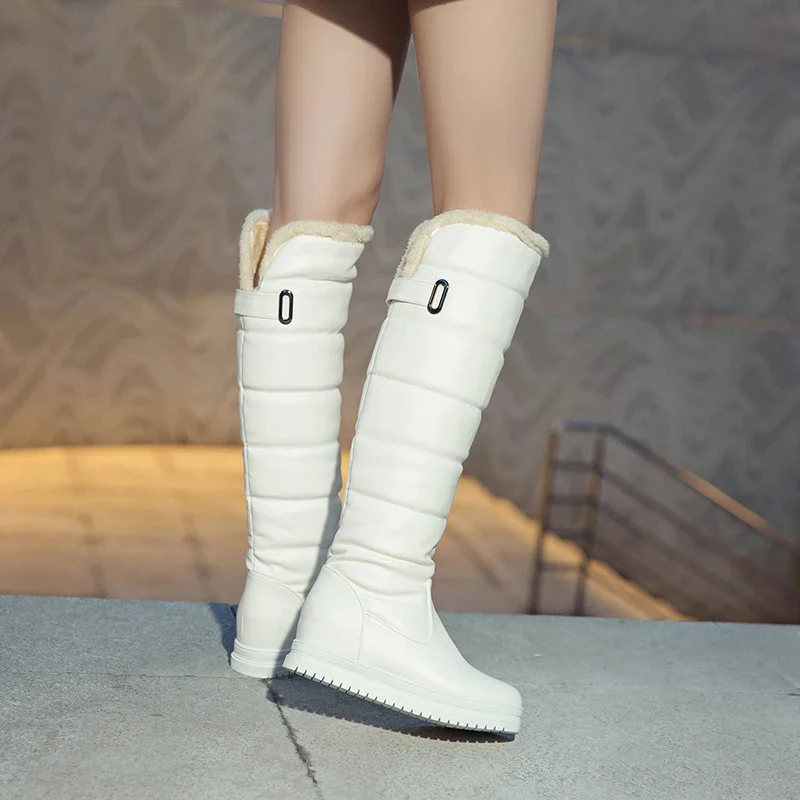 Winter Fur Knee-high Platform  - đánh giá và giá Waterproof Winter Boot