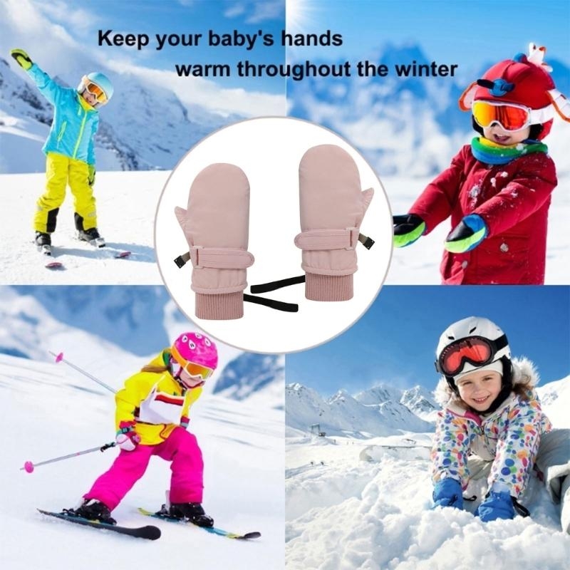 J15U Ấm Áp Cho Bé Tập Đi Găng  - đánh giá và giá Snow Glove Insulated