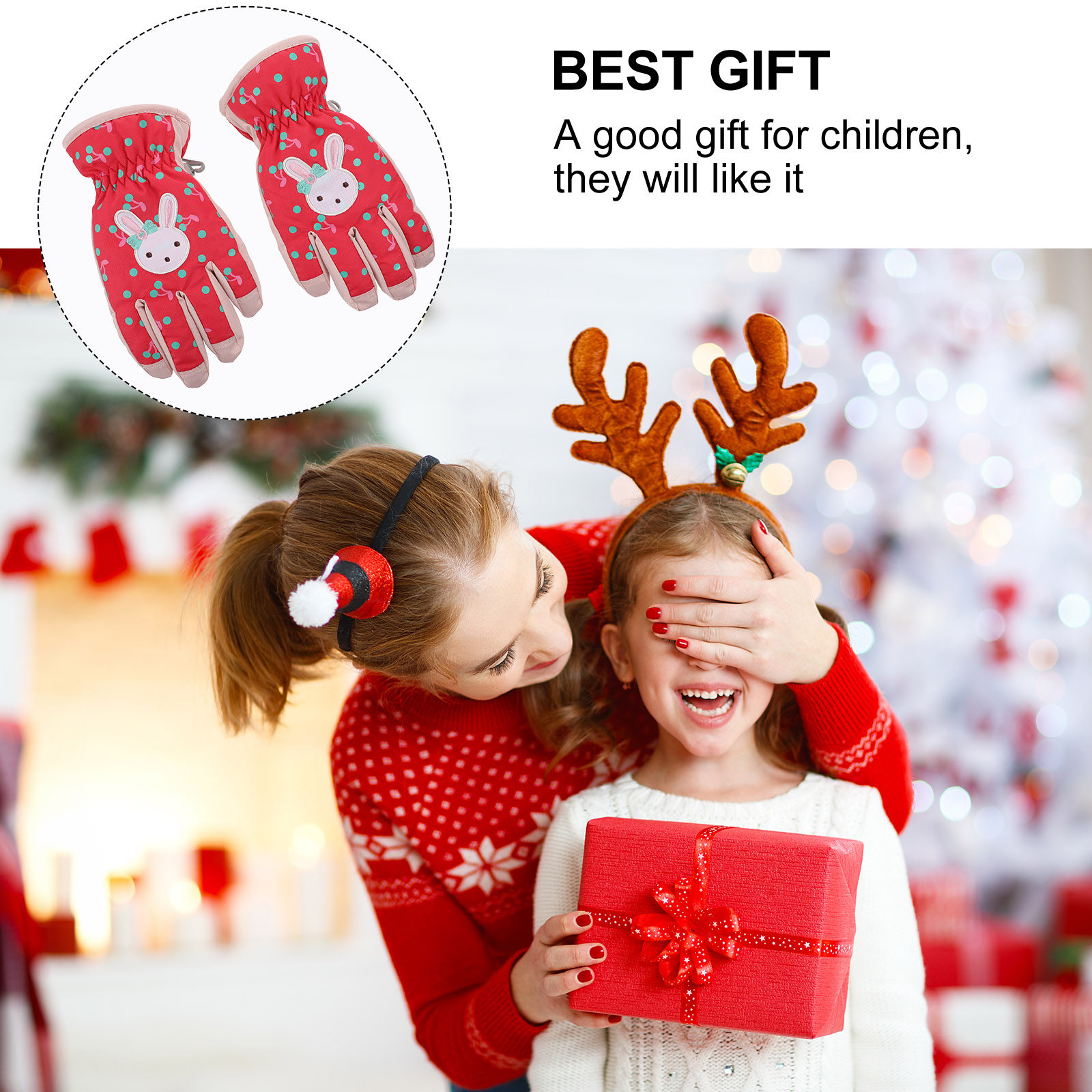1Pair Children Ski Gloves Wate - đánh giá và giá Snow Glove Insulated
