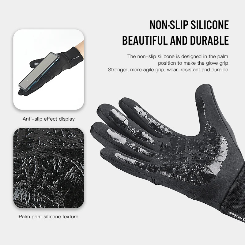 Winter Cycling Gloves for Men  - đánh giá và giá Touch Screen Gloves