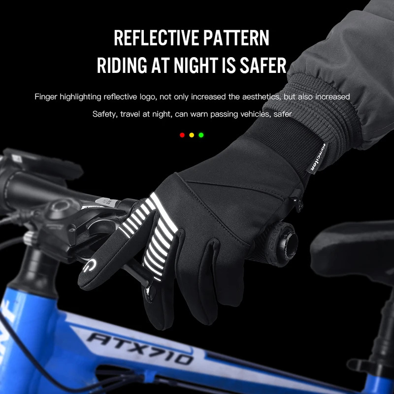 Winter Cycling Gloves for Men  - đánh giá và giá Touch Screen Gloves